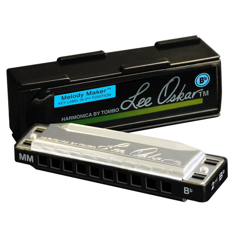 Lee Oskar Melody Maker Harmonica Key of Bb (1910MMBF) - Image 1
